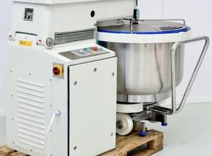 Reconditioned Diosna SP 160 AD spiral mixer with 2 new bowls 160 kg dough