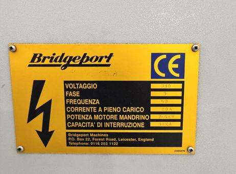 BRIDGEPORT VMC 600 P241010118