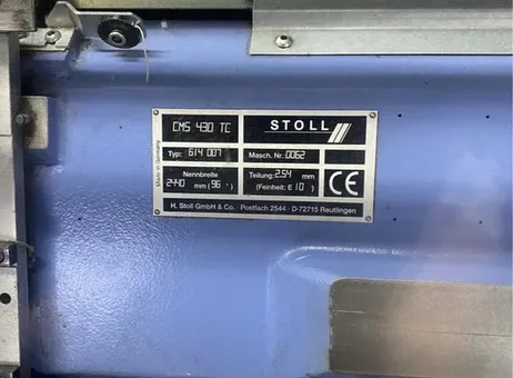 Stoll 320c I INNE MASZYNY DZIEWIARSKIE P241025004