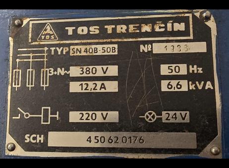 TOS SN50B P241125742