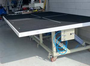 CNV 2000x3000 Manuel Cutting table+1700x4Glass  Glass cutting / edging machine