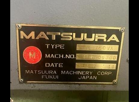 MATSUURA MC 760 VX P241204186