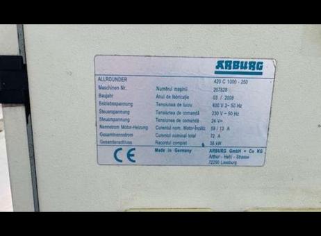 ARBURG 420 C-1000-250 P241211571