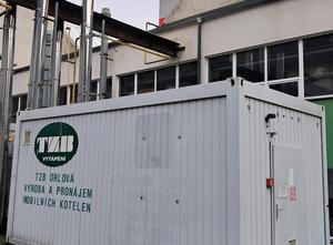 RZB ORLOVA 1020 KW Mobile boiler room