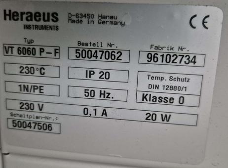 Thermo Fisher VT 6060 P-F P241218148
