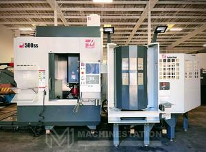 Haas UMC-500SS 10 Pallet Pool 5 Axis CNC Universal Mill