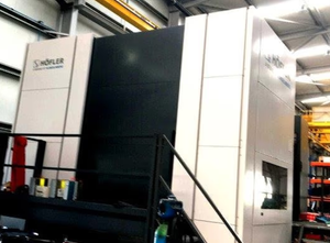 Used Hofler Mega 1500 CNC External Gear Grinding Machine Siemens 840 C