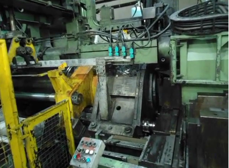 Aluminum extrusion line 7" 1600 TON P250102179