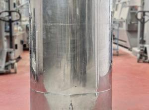 750 L stainless steel vessel