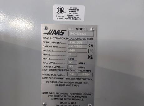 HAAS UMC 500SS P250120102