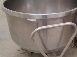 Diosna 400 kg stainless steel removable bowl