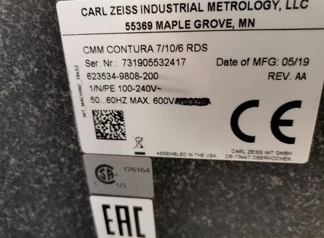 ZEISS 3D Zeiss Contura 7_10_6 P250209046