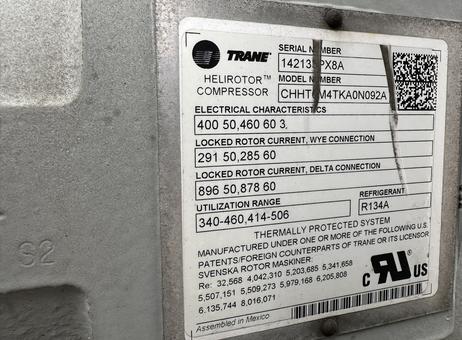 Trane CHHT0M4TKA0N092A P250213248
