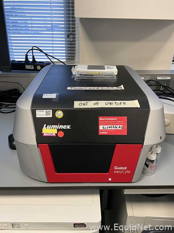 Guava Flow Machine Luminex Corporation Guava easyCyte HT Flow Cytometer Used machines - Exapro