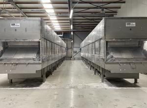 Used KAISER Process and Belt Technology Doublebelt cooler Chiller