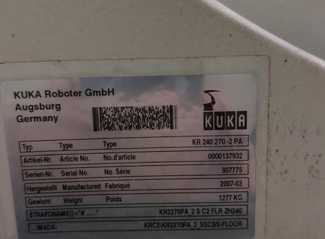 Kuka kr 240 270 - 2 pa P250514139