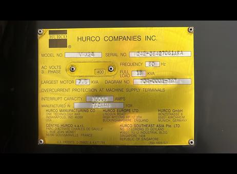 HURCO VMX 24 P250522273