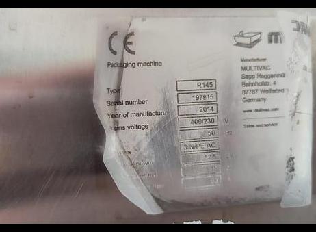 MULTIVAC R 145 P250529246