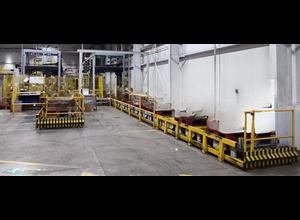 Euro pallet transport system with GENESIS FUTURA Robopack wrappers