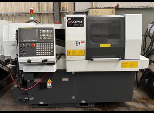 Goodway SW-20 Swiss Type Lathe With Conveyor
