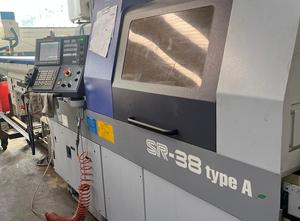 Used STAR  SR 38  Swiss type lathe