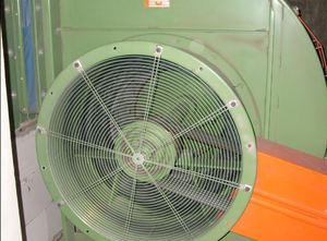 Luwa High-Capacity Industrial Fan with Rotating Filter — 75 kW (ca. 1995)