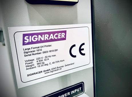 Sign Racer 1610 gen 6 P250709043