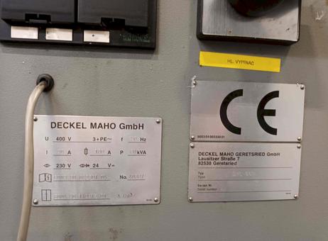 DECKEL MAHO DMC 60H P250709103