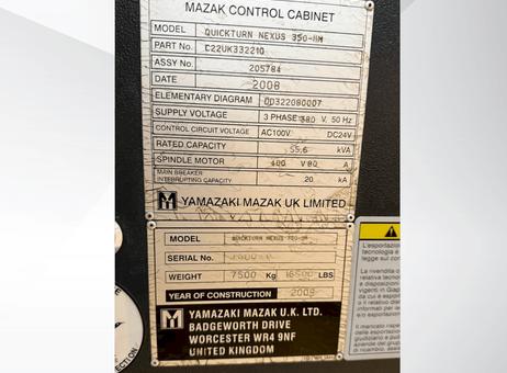 Mazak QT Nexus 350 II M P250711201
