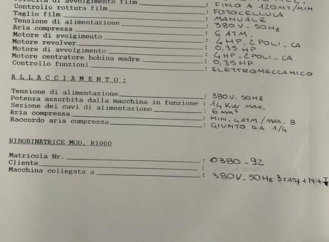 CMC CEVENINI SRL R 1000 P250714148