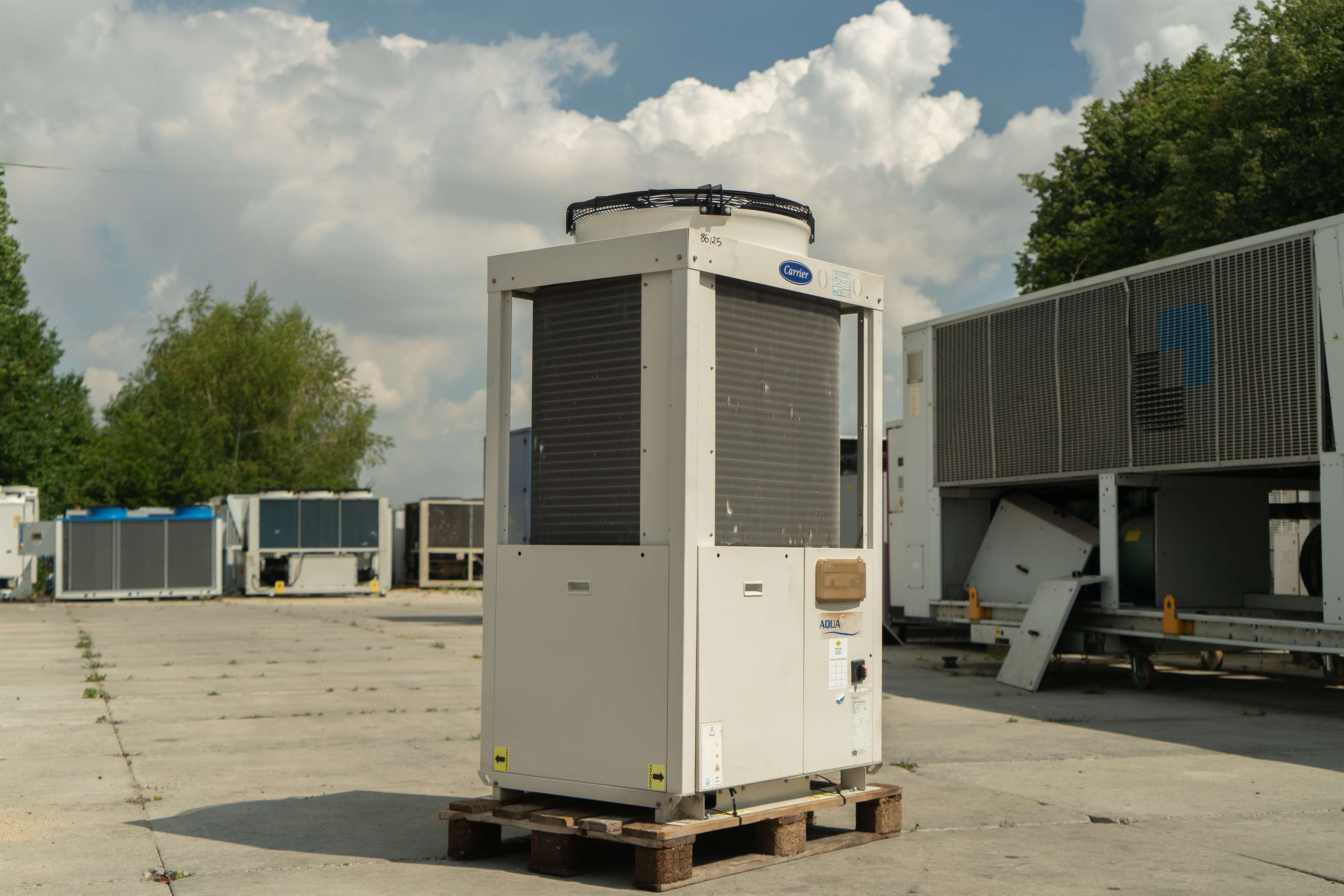 Machine's specifications - Carrier 30RQ 033 0313 PE Used machines - Exapro