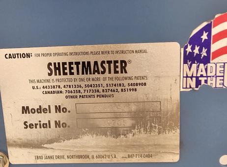Rosenthal Sheetmaster  SM-60 P250726031