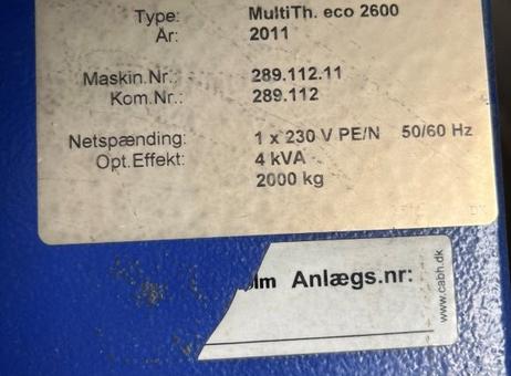 Messer Multitherm eco 2600 P250811051