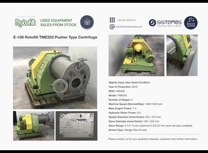 ROTOFILT E 106 TME 252 PUSHER TYPE CENTRIFUGE