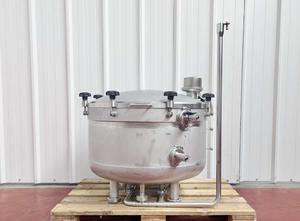 280 L stainless steel vessel