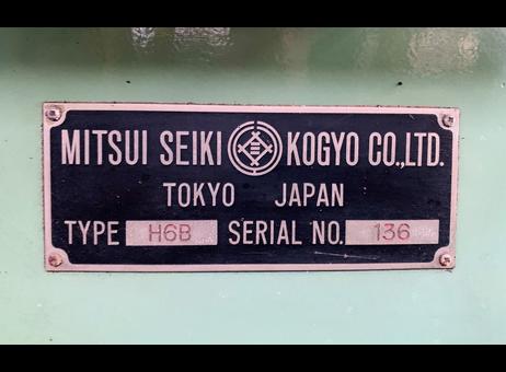 MITSUI SEIKI H6B P250903083