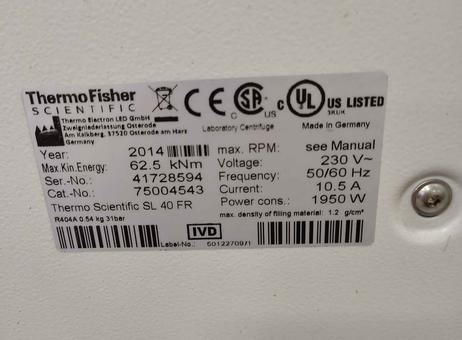 THERMO SCIENTIFIC SL 40 FR P250908328
