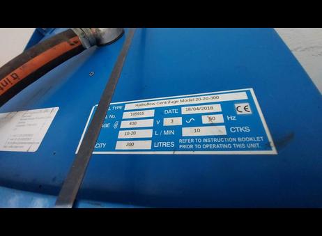Hydrolow centrifuge for lapping slurry 20-20-300 P250925292