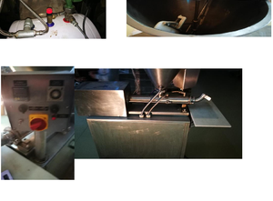 Semi automatic machine for conficeries, patiseries,ateliers