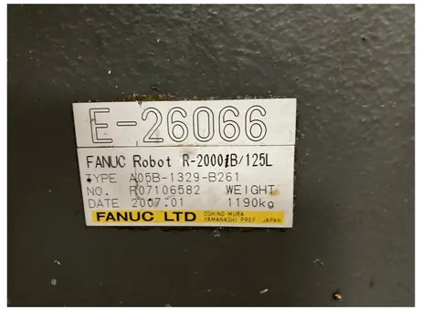 Fanuc R-2000iB/125L P251002081