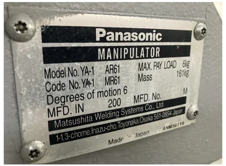 Panasonic TA1400 P251008209