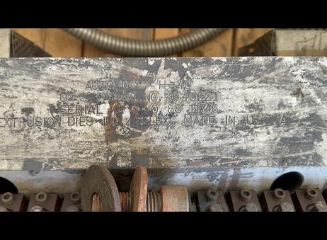 Extrusion Dies, Inc. (Welex / EDI) Autoflex H40 flexible lip extrusion die P251015143