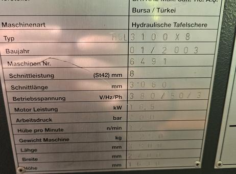 BAYKAL HGL 3100/8 P251016747