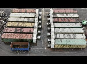 Used containers for oxygen stabilization 20000m3/year