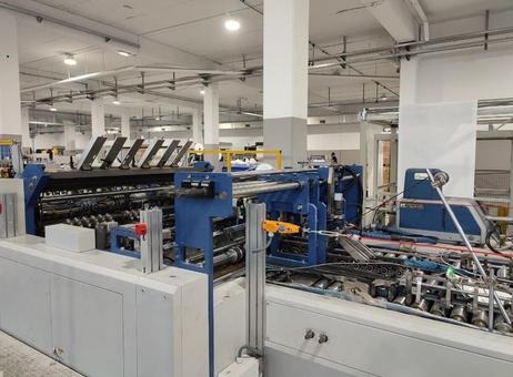 ZENBO ZB 1200CT-430 - Automatic Sheet-feeding Paper Bag Making Machine (gift paper bag) P251022191