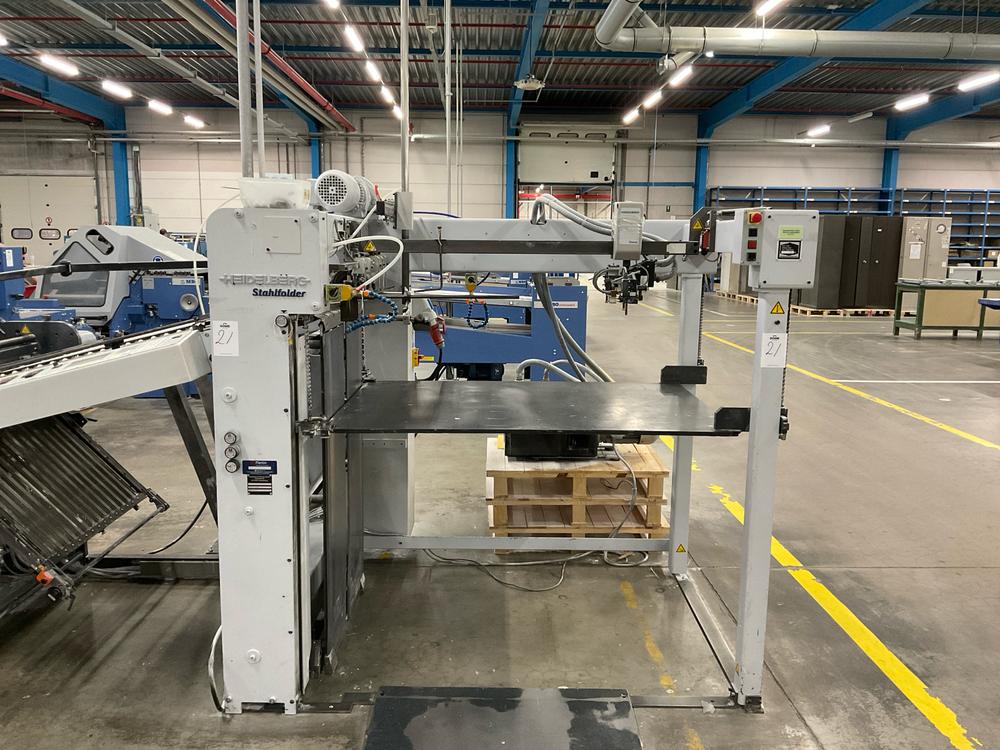 Heidelberg finishing Stahlfolder PD-78-T pallet (folding)feeder Used ...