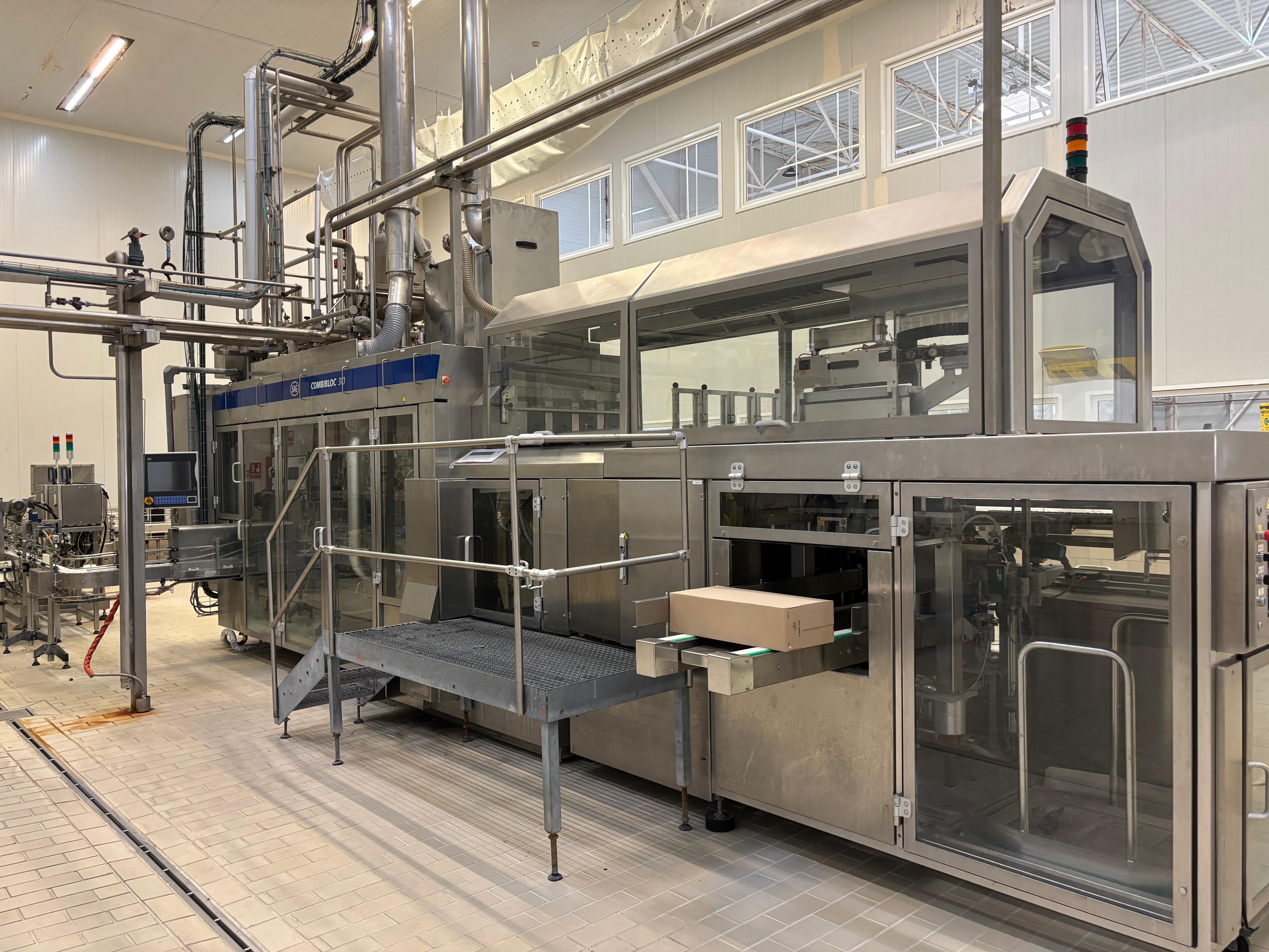 Online auction machinery for the dairy industry on behalf of CFT Auctions in Alaior, Menorca (ES)