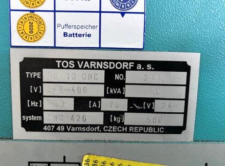 TOS WH 10 CNC P251112054