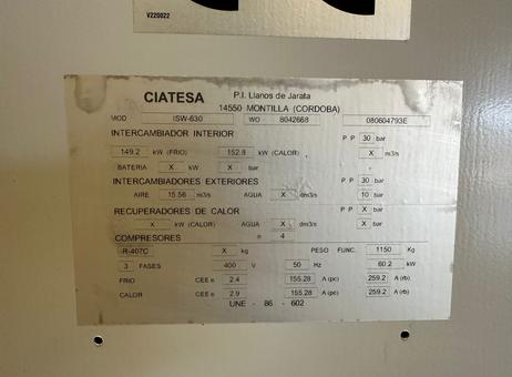 Ciatesa ICH-630/ISW630 P251112283
