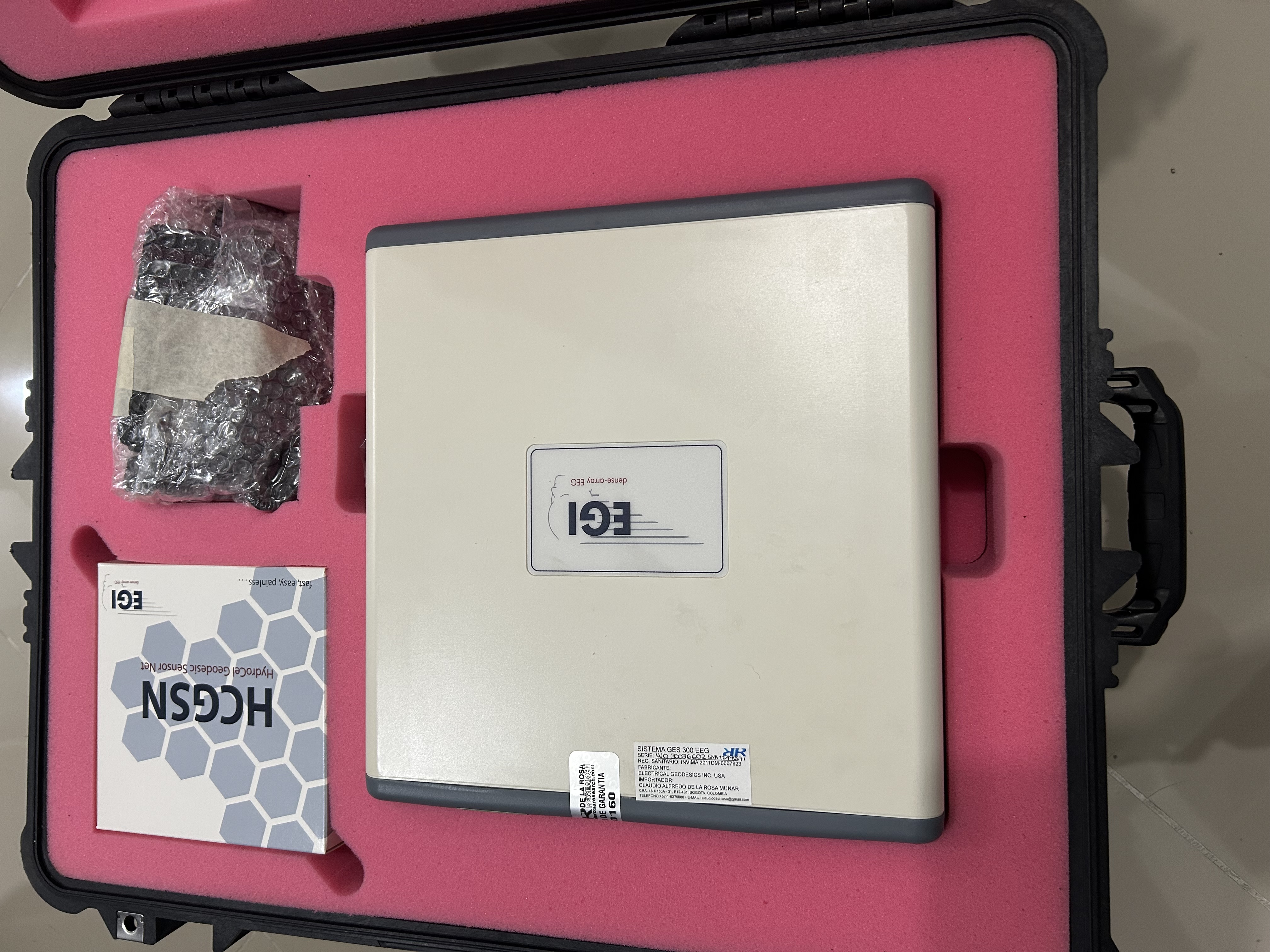 Egi Geodesic Net Machine's specifications - Geodesic (EGI) GES 300 Used machines - Exapro